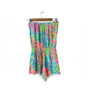 Lilly Pulitzer Lover’s Coral Romper